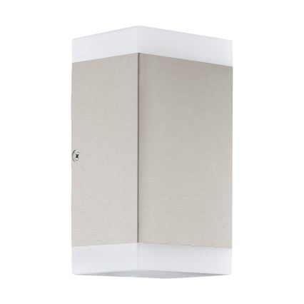Eglo - Lámpara de pared LED para exterior 2xGU10/4,6W/230V IP44