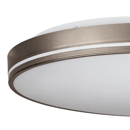 Eglo - Lámpara de techo LED regulable LED/22W/230V 3000-6500K + mando a distancia