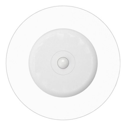 Eglo - Aplique de pared recargable LED RGBW regulable con sensor de movimiento y de crepúsculo LED/5V 2000 mAh, blanco + control remoto
