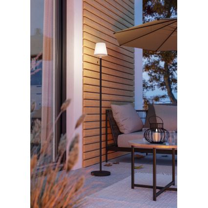 Eglo - Lámpara de pie recargable para exterior LED RGBW regulable LED/2,2W/3,7V 3000K 2200 mAh IP54