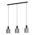 Eglo 780476 - Lámpara colgante con cable GOROSIBA 3xE27/40W/230V