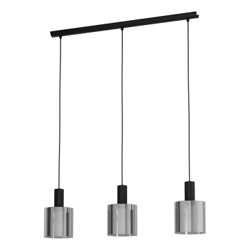 Eglo 780476 - Lámpara colgante con cable GOROSIBA 3xE27/40W/230V