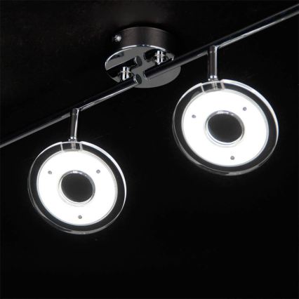Eglo 78684 - Foco LED DORNES 4xLED/4,5W/230V cromo brillante