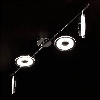 Eglo 78684 - Foco LED DORNES 4xLED/4,5W/230V cromo brillante