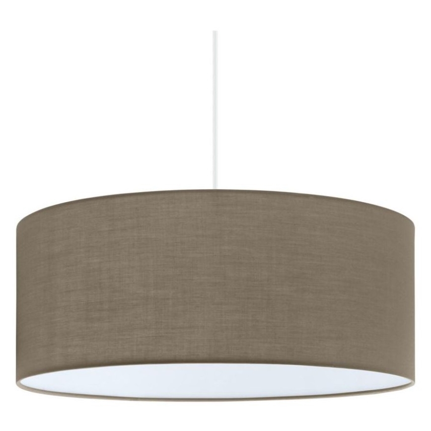 Eglo 79068 - Lámpara colgante con cable SITIA 3xE27/60W/230V marrón