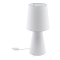 Eglo 79128 - Lámpara de mesa CARPARA 2xE27/12W/230V