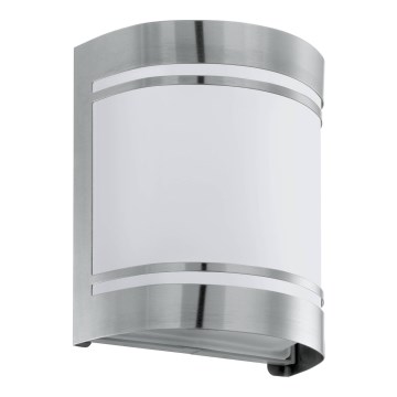 Eglo 79283 - Aplique de exterior CERNO 1xE27/40W/230V cromo brillante IP44
