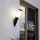 Eglo 79544 - Aplique para exterior con sensor MONTALLEGRO 1xE27/15W/230V IP44 negro