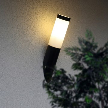 Eglo 79562 - Aplique de exterior MONTALLEGRO 1xE27/15W/230V IP44 negro