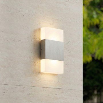 Eglo 79586 - Aplique mural LED para exterior MALOTO 2xLED/2,2W/230V IP54