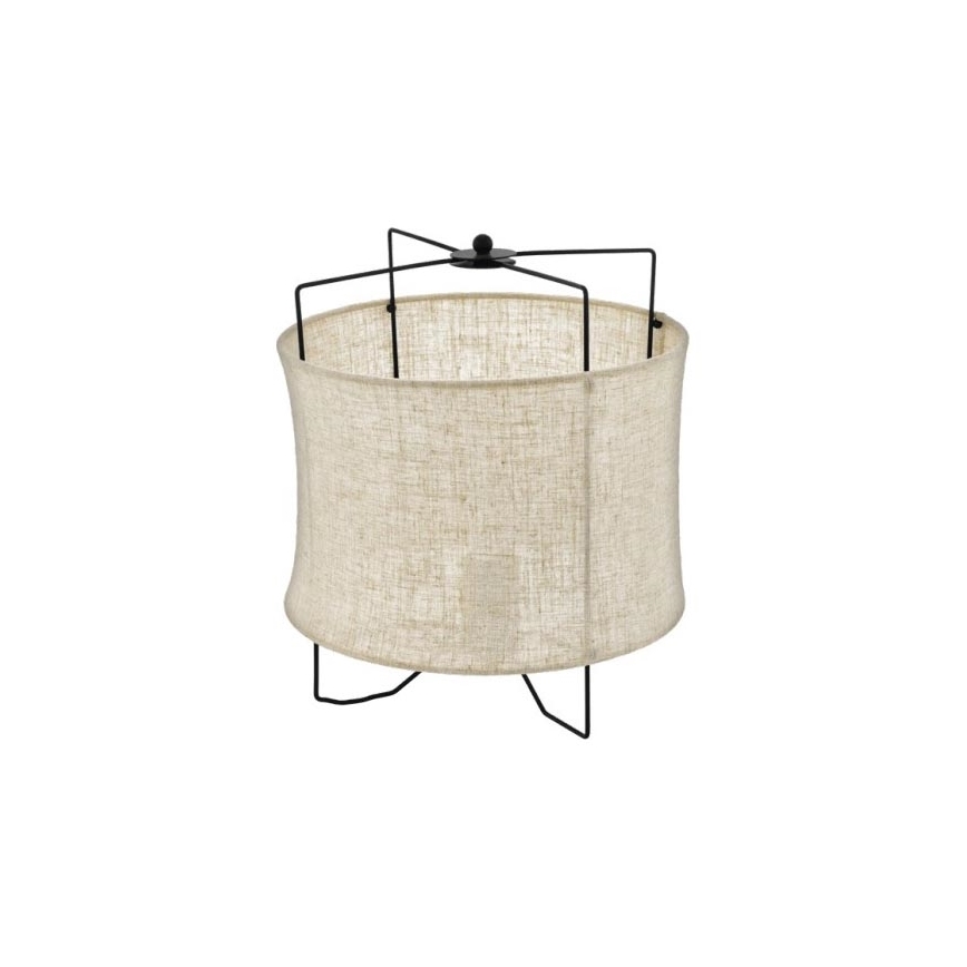 Eglo 79645 - Lámpara de mesa BRIDEKIRK 1xE27/40W/230V beige