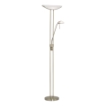 EGLO 85974 - Lámpara de pie regulable BAYA 1xR7s/230W + 1xG9/33W bronce