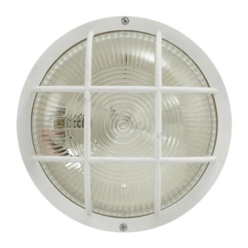 EGLO 88807 - Aplique exterior ANOLA 1xE27/40W blanco IP44