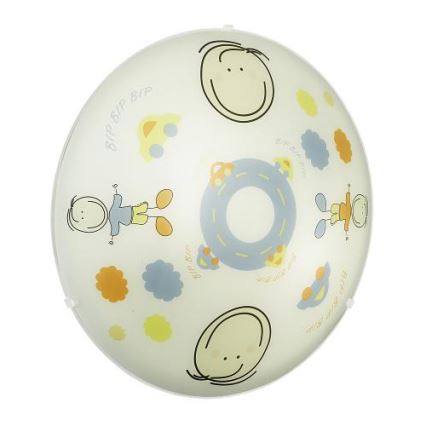 EGLO 88972 - Lámpara de techo infantil JUNIOR 2  2xE27/60W multicolor