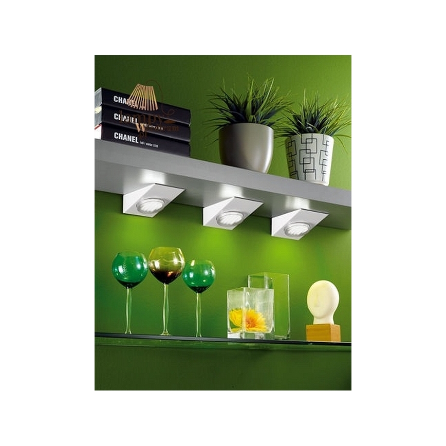 Eglo 89608 - Juego de 3 focos KOB 3xGX53/7W/230V