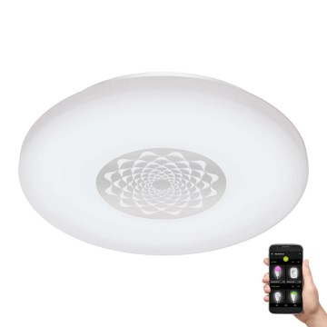 Eglo 900008 - Luminaria de techo LED regulable CAPASSO LED/15,6W/230V 2700-6500K