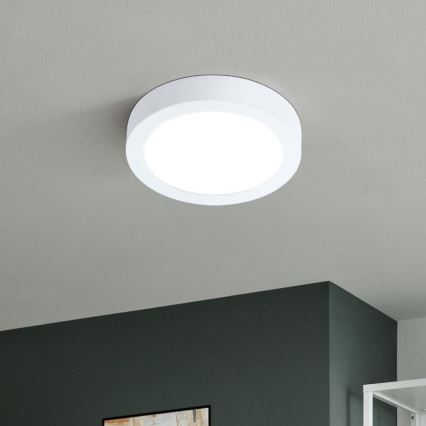 Eglo - Lámpara de techo regulable para baño LED/16,5W/230V 2700-6500K IP44 ZigBee Ø 21 cm