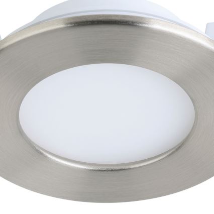 Eglo - Set de 3 lámparas LED regulables para baño FUEVA-Z 2,8W/230V IP44 Ø 8,5 cm