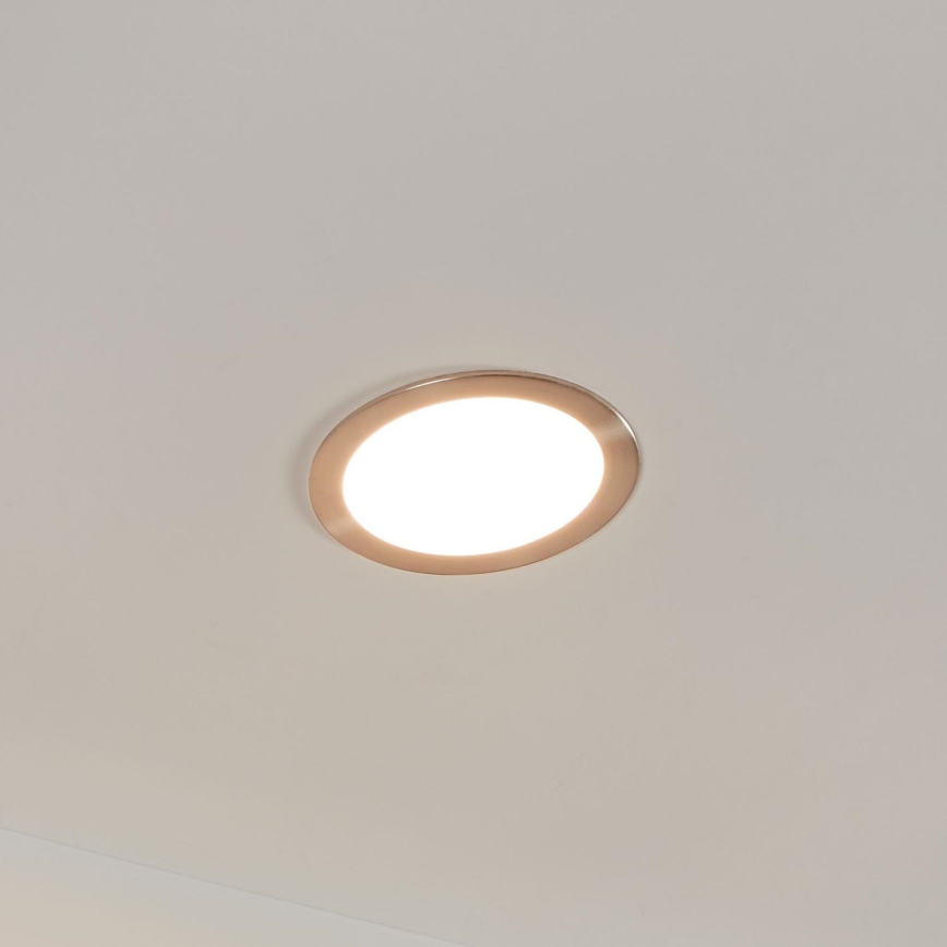 Eglo - Luminaria LED empotrable regulable para baño LED/10,5W/230V IP44 ZigBee Ø 16,5 cm