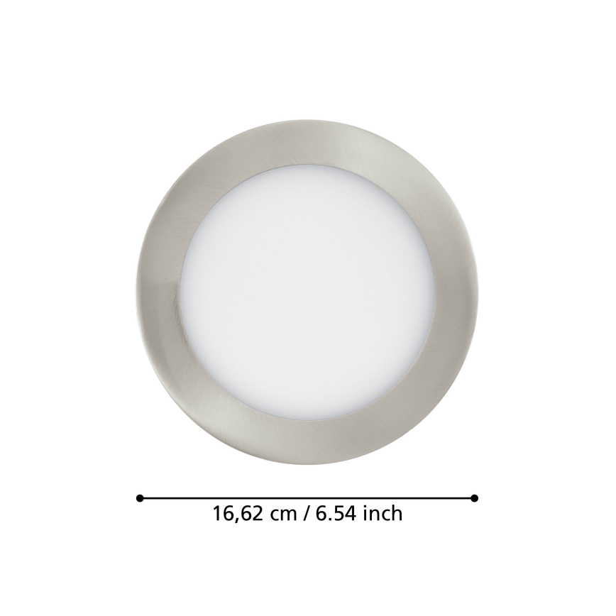 Eglo - Luminaria LED empotrable regulable para baño LED/10,5W/230V IP44 ZigBee Ø 16,5 cm