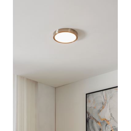 Eglo - Plafón LED regulable para baño LED/16,5W/230V IP44 ZigBee Ø 21 cm