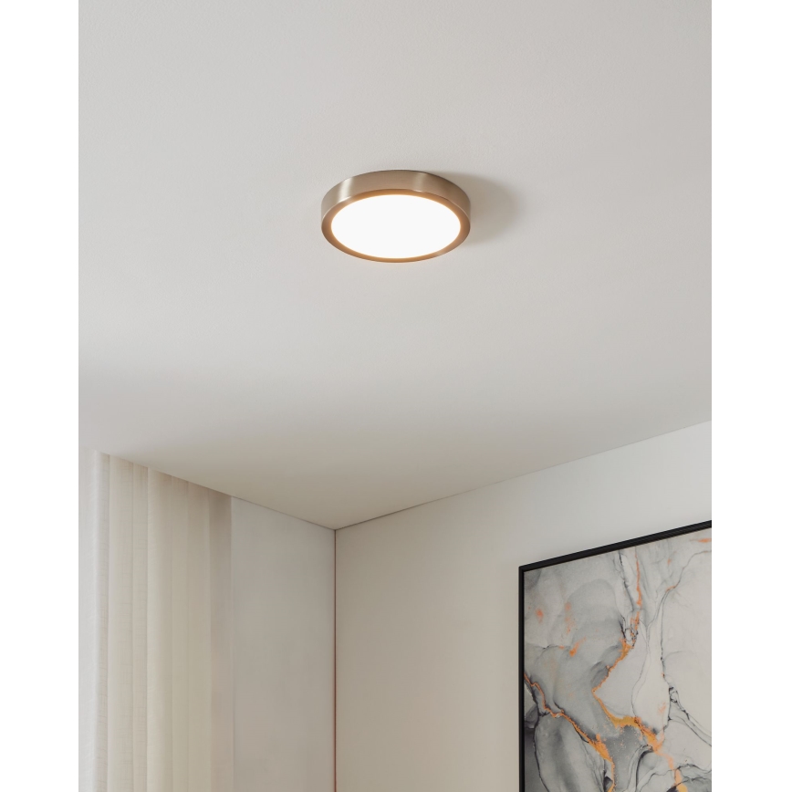 Eglo - Plafón LED regulable para baño LED/16,5W/230V IP44 ZigBee Ø 21 cm