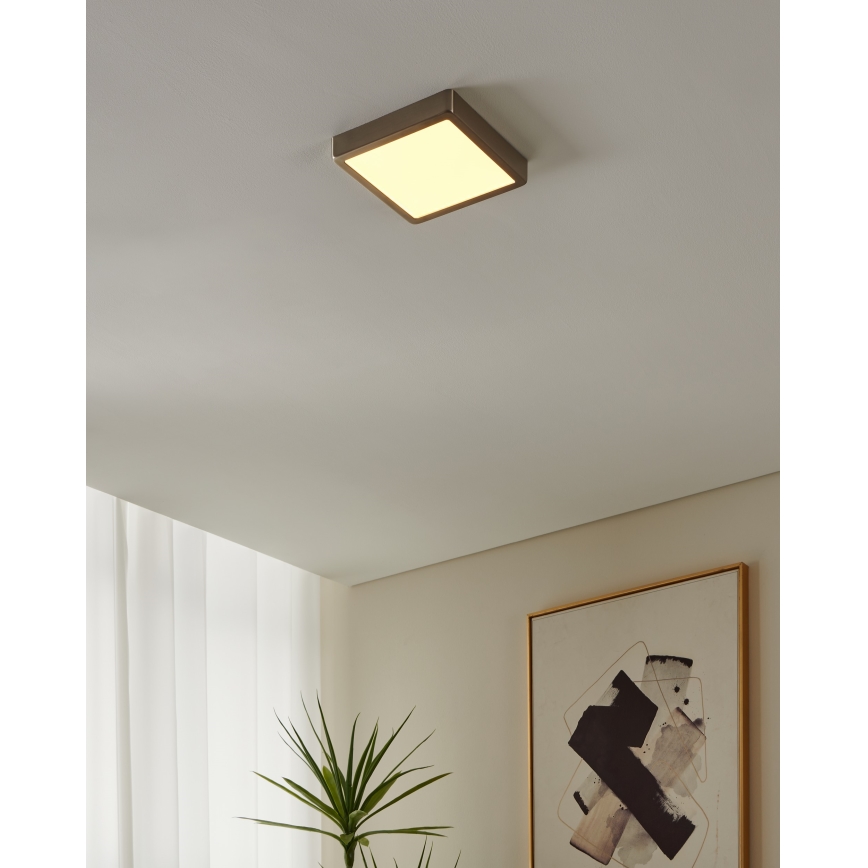 Eglo - Lámpara de baño LED regulable LED/16,5W/230V IP44 ZigBee 21x21 cm