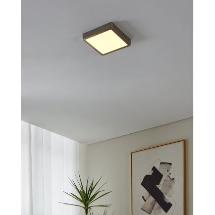 Eglo - Lámpara de baño LED regulable LED/16,5W/230V IP44 ZigBee 21x21 cm