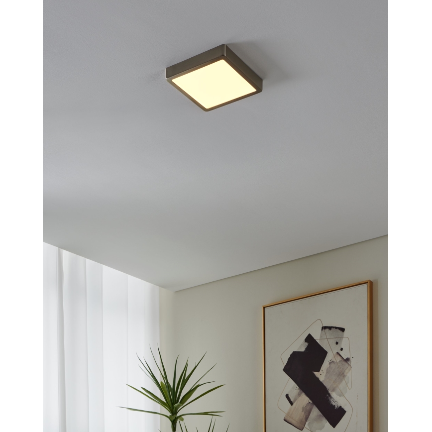 Eglo - Lámpara de baño LED regulable LED/16,5W/230V IP44 ZigBee 21x21 cm