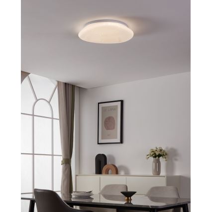 Eglo - Lámpara de techo LED RGBW regulable LED/21,6W/230V Ø 43 cm