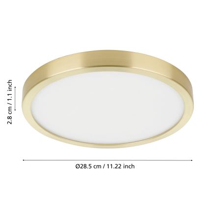 Eglo - Lámpara de techo LED/20,5W/230V Ø 28,5 cm Ø 28,5 cm