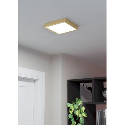 Eglo - Plafón LED/17W/230V 21x21 cm