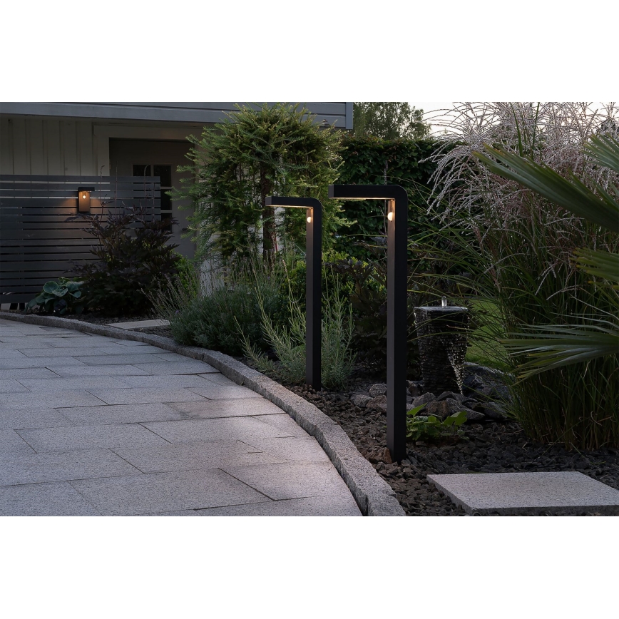 Eglo - LED Lámpara solar exterior con sensor 18xLED/0,2W/3,7V 2200 mAh IP44
