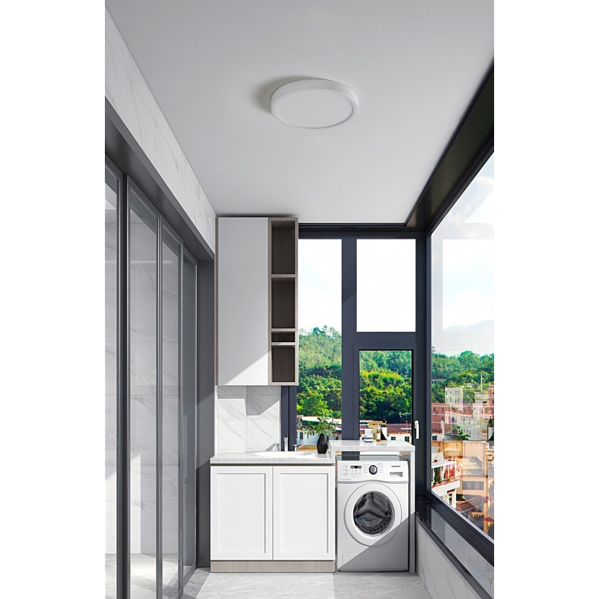 Eglo - Lámpara de techo LED para baño LED/20,5W/230V IP44 blanca