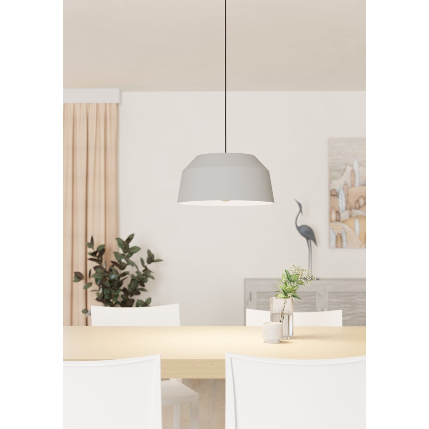 Eglo - Lámpara colgante con cable 1xE27/40W/230V diámetro 38 cm