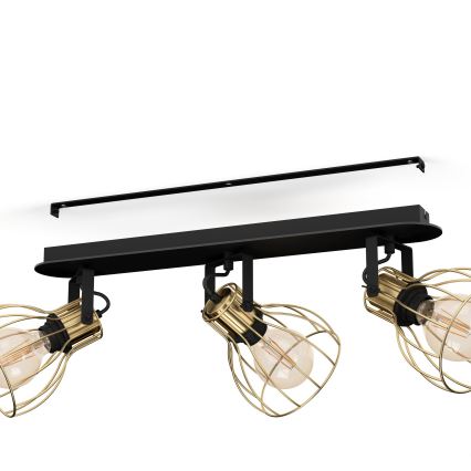 Eglo - Lámpara de techo con 3 focos E27/40W/230V