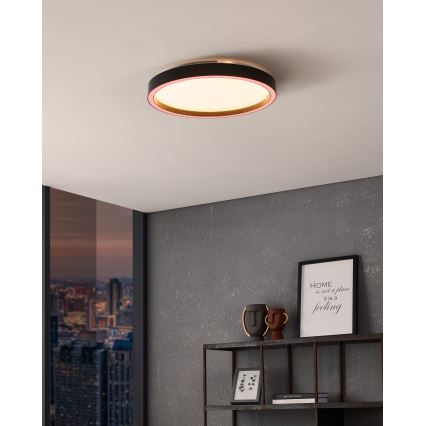 Eglo - Plafón LED RGBW regulable LED/17,8W/230V 2700-6500K