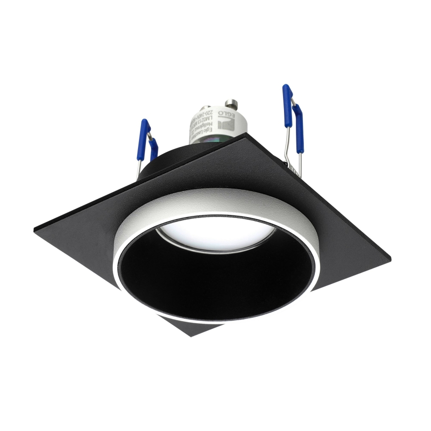 Eglo - Lámpara empotrada 1xGU10/35W/230V negro