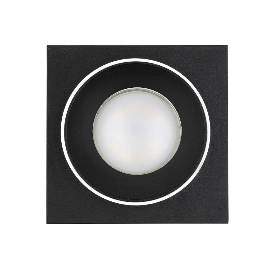Eglo - Lámpara empotrada 1xGU10/35W/230V negro