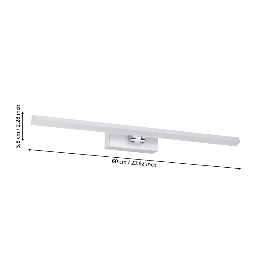 Eglo - Iluminación LED para espejos de baño LED/5W/230V IP44 blanco