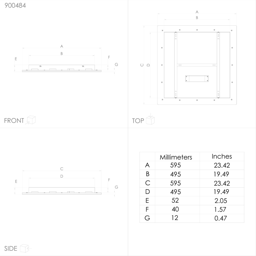 Eglo - Plafón LED RGBW regulable LED/35,5W/230V