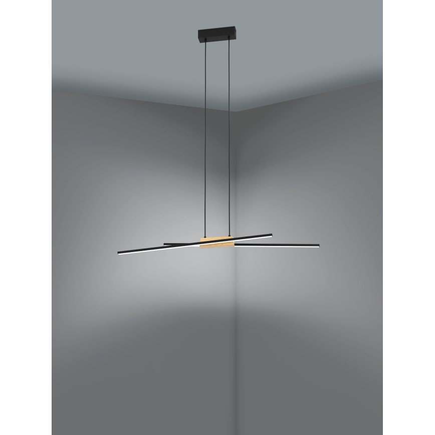 Eglo - Lámpara colgante LED regulable con cable 2xLED/13W/230V