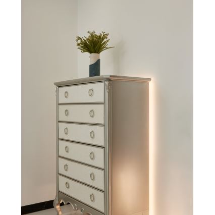 Eglo - tira LED regulable 8m COB STRIPE LED/52,8W/24/230V 2700-6500K + control remoto