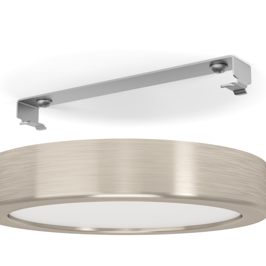 Eglo - Plafón LED regulable LED/11W/230V cromo mate Ø 16 cm