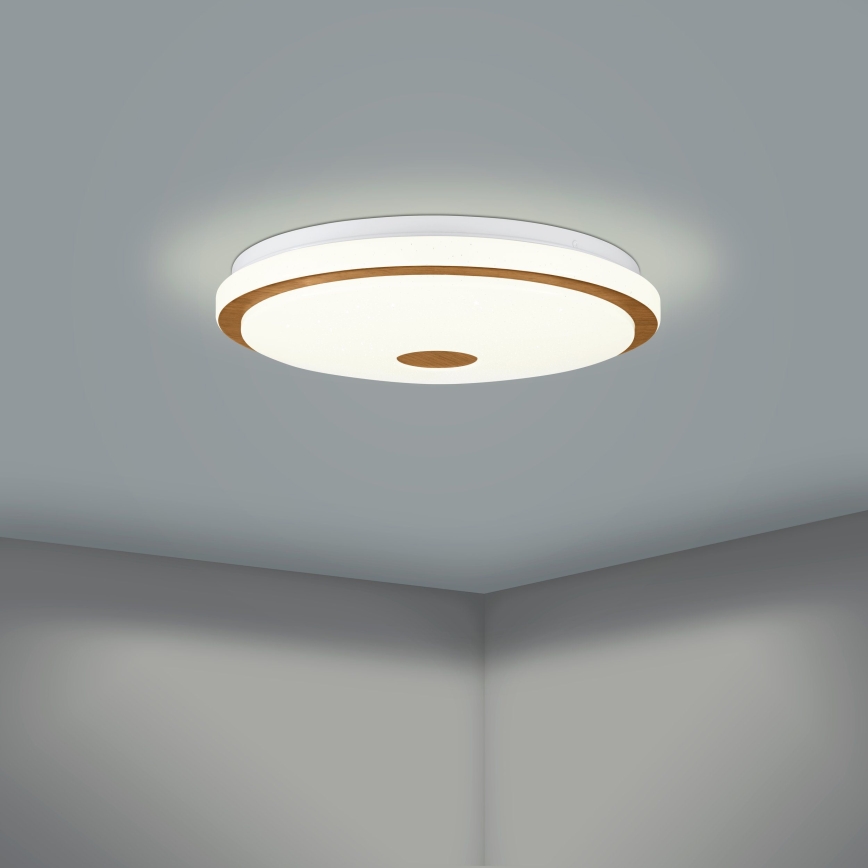 Eglo - Plafón LED regulable LED/35W/230V + mando a distancia