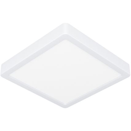 Eglo - Plafón LED para baño, 17 W, 230 V, IP44, blanco, 21 x 21 cm
