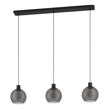Eglo 900788 - Lámpara colgante con cable CESENATICO 3xE27/40W/230V