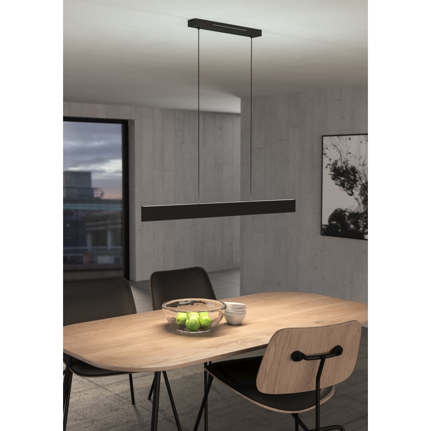 Eglo - LED RGBW Lámpara colgante regulable LED/38W/230V 2700-6500K negro