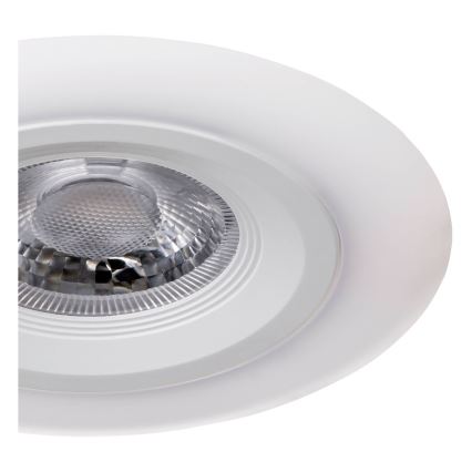 Eglo - Juego de 3 luminarias empotrables LED/4,8W/230V, blanco