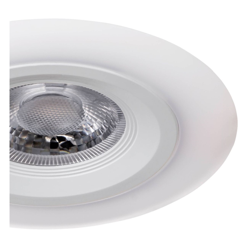 Eglo - Juego de 3 luminarias empotrables LED/4,8W/230V, blanco